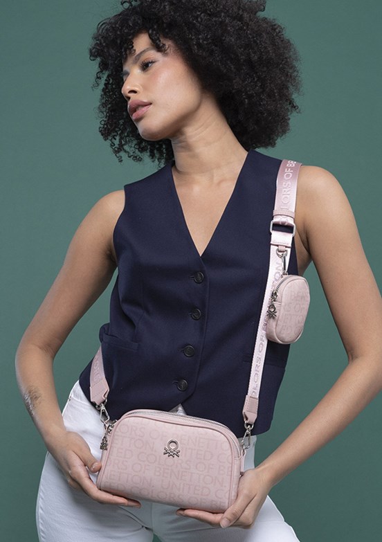 BENETTON Pudra Kadın Çapraz Çanta
