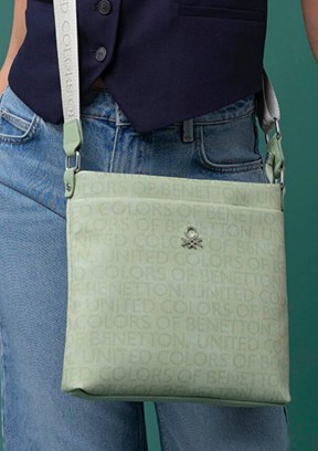 BENETTON Yeşil Kadın Çapraz Çanta