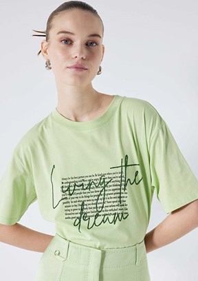 İpekyol Kadın Baskılı T-Shirt