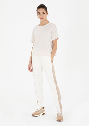 Pierre Cardin Beyaz Kadın Regular Pantolon