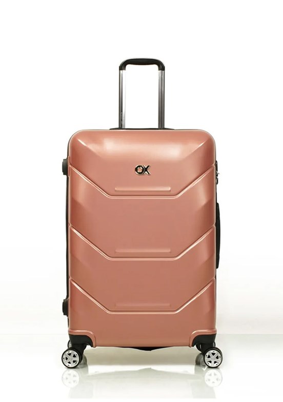 Ox Pembe Unisex Orta Valiz