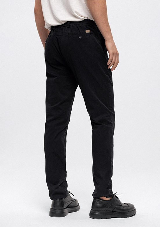 BACKANDBOND Siyah Erkek Kanvas Pantolon