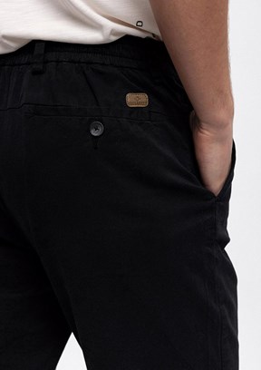 BACKANDBOND Siyah Erkek Kanvas Pantolon