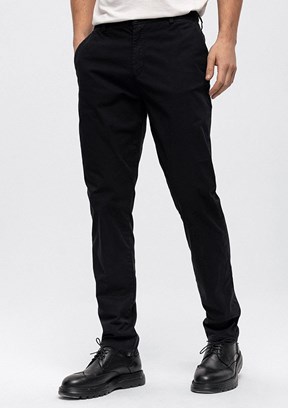 BACKANDBOND Siyah Erkek Kanvas Pantolon