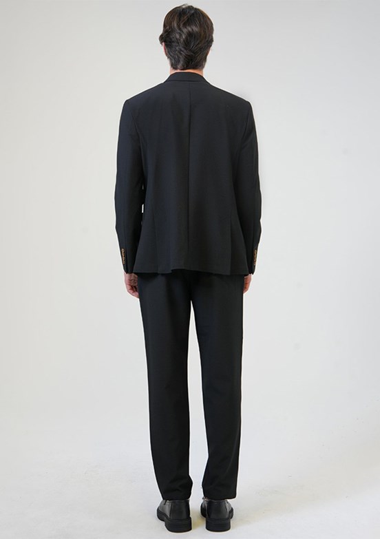 Back & Bond Siyah Erkek Slim Ceket