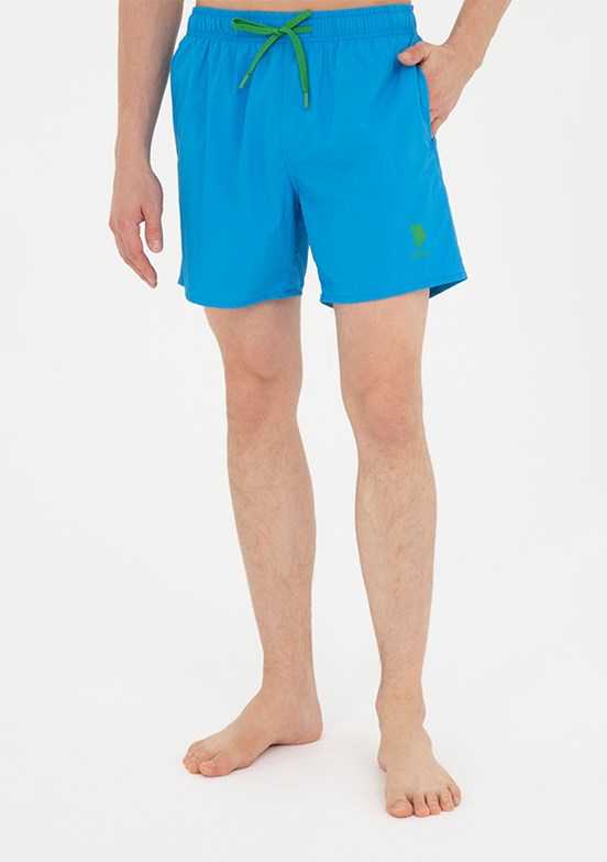 US POLO ASSN Erkek Mavi Deniz Şortu