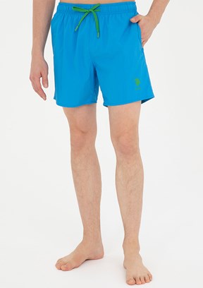 US POLO ASSN Erkek Mavi Deniz Şortu