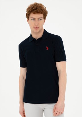 U.S. Polo Assn Lacivert Erkek Basic T-Shirt