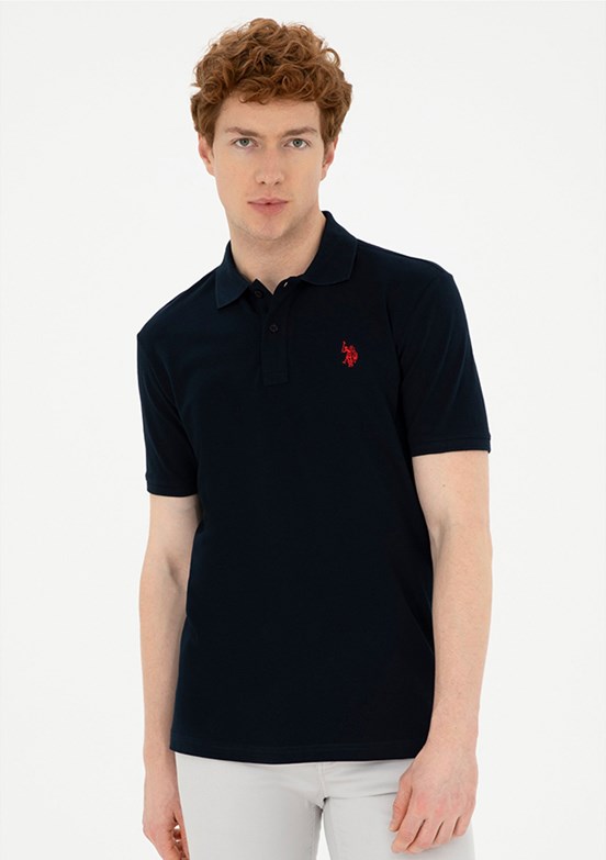 U.S. Polo Assn Lacivert Erkek Basic T-Shirt