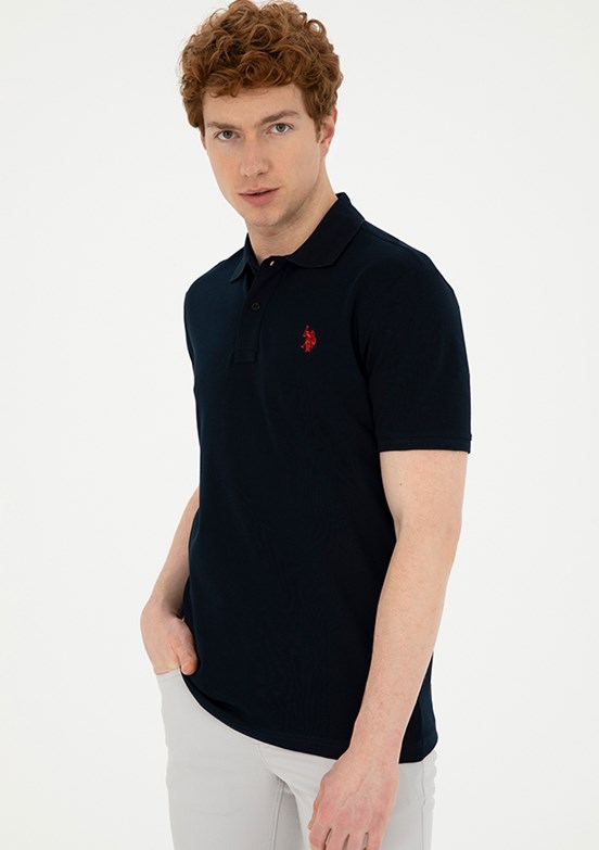 U.S. Polo Assn Lacivert Erkek Basic T-Shirt