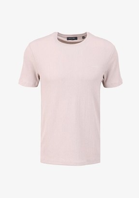 Pierre Cardin Bej Erkek Slim T-Shirt