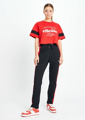 Ellesse Kırmızı Kadın Baskılı T-Shirt