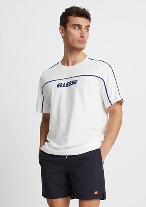 Ellesse Beyaz Erkek Baskılı T-Shirt