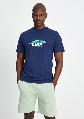 Ellesse Çok Renkli Erkek Baskılı T-Shirt