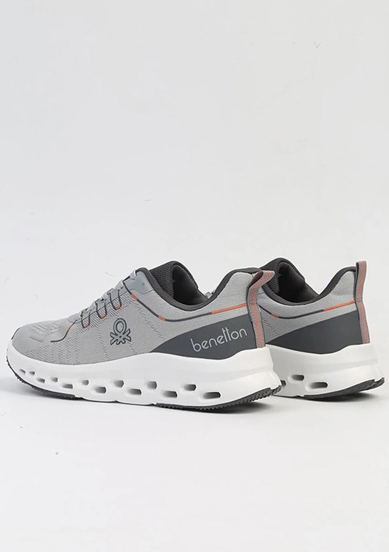 Benetton Gri Erkek Sneaker Ayakkabı