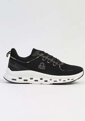 Benetton Siyah Erkek Sneaker Ayakkabı
