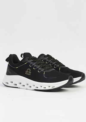 Benetton Siyah Erkek Sneaker Ayakkabı