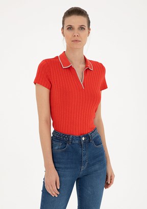 Pierre Cardin Kadın Slim T-Shirt