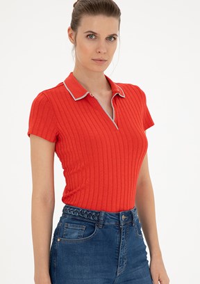 Pierre Cardin Kadın Slim T-Shirt