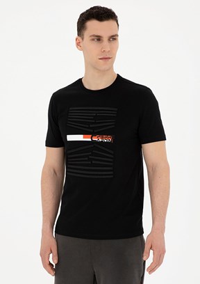 Pierre Cardin Siyah Erkek Slim T-Shirt