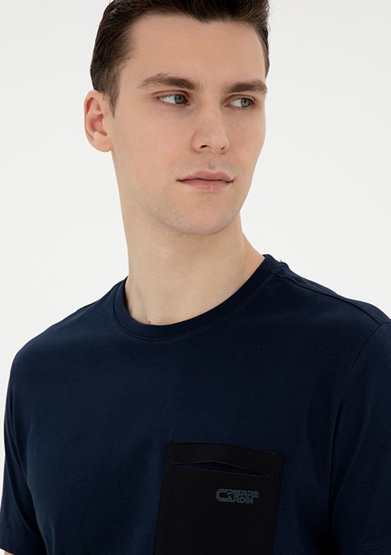 Pierre Cardin Lacivert Erkek Regular T-Shirt