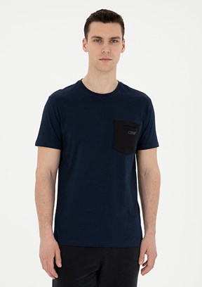 Pierre Cardin Lacivert Erkek Regular T-Shirt