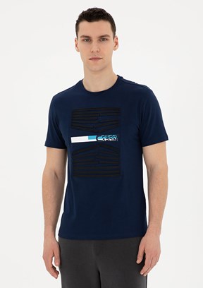 Pierre Cardin Lacivert Erkek Slim T-Shirt