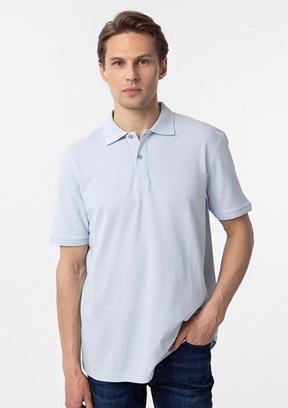 SÜVARİ Mavi Erkek Polo Yaka T-Shirt