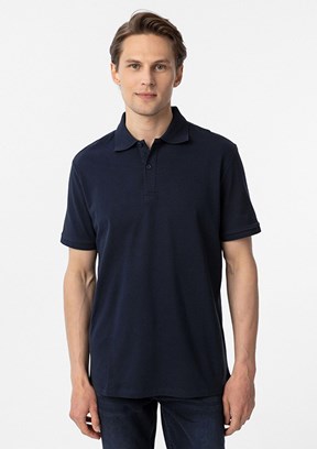 SÜVARİ Lacivert Erkek Polo Yaka T-Shirt