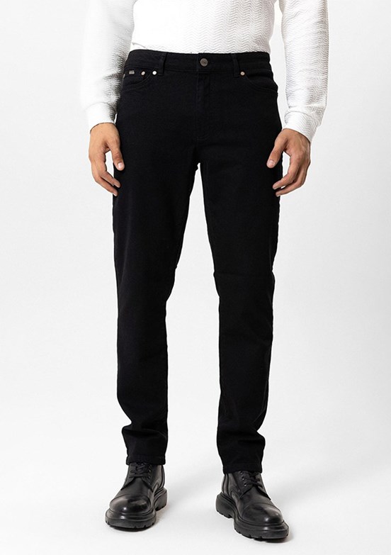 BACKANDBOND Siyah Erkek Slim Jean Pantolon