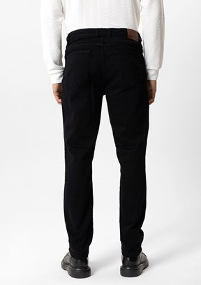 BACKANDBOND Siyah Erkek Slim Jean Pantolon
