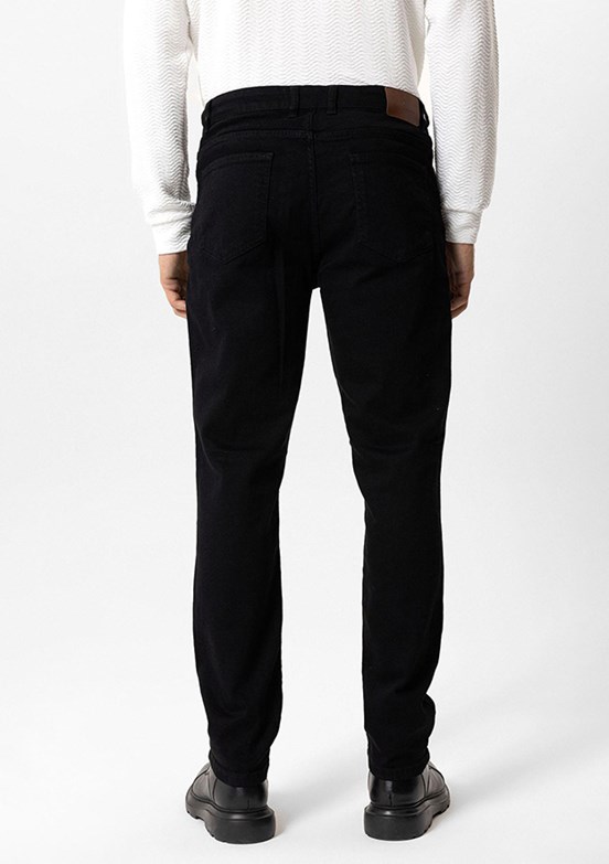 BACKANDBOND Siyah Erkek Slim Jean Pantolon