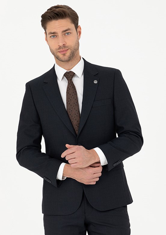 Pierre Cardin Lacivert Erkek Slim Takım Elbise