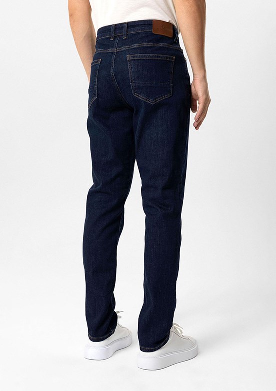 BACKANDBOND Lacivert Erkek Normal Bel Jean Pantolon