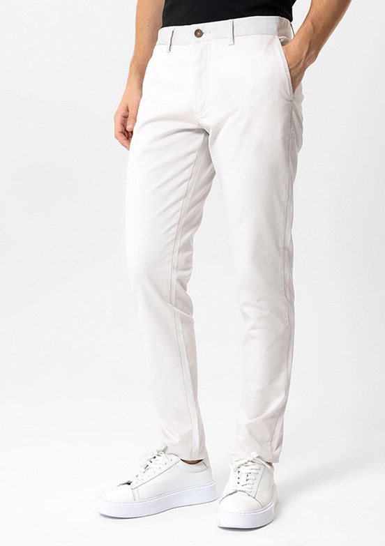 BACKANDBOND Gri Erkek Chino Pantolon