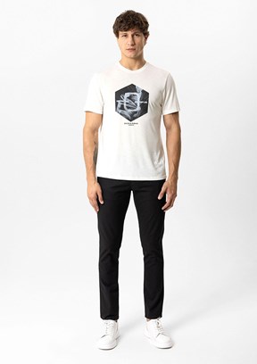 BACKANDBOND Siyah Erkek Chino Pantolon