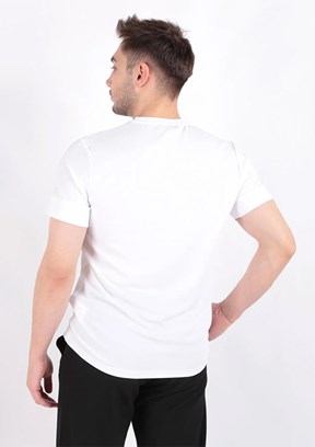 Cazador Erkek Bisiklet Yaka T-Shirt