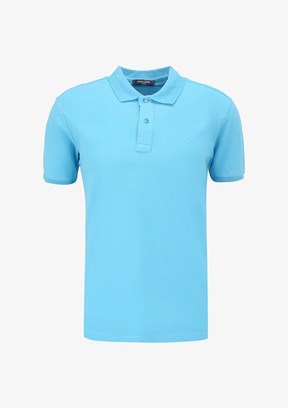 Pierre Cardin Mavi Erkek Basic T-Shirt