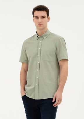 Pierre Cardin Çok Renkli Erkek Kısa Kol Gömlek