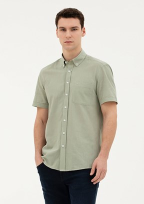 Pierre Cardin Çok Renkli Erkek Kısa Kol Gömlek