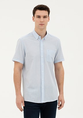 Pierre Cardin Çok Renkli Erkek Kısa Kol Gömlek