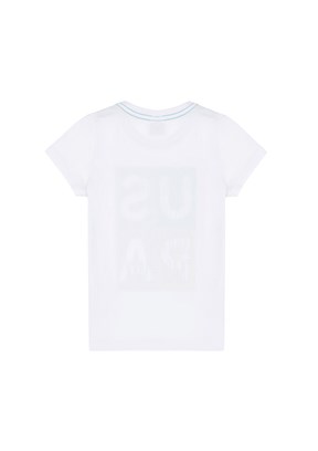 U.S. Polo Assn Beyaz Erkek Çocuk Regular T-Shirt
