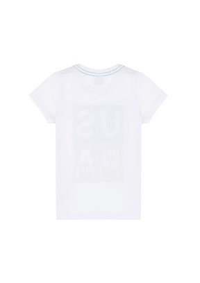 U.S. Polo Assn Beyaz Erkek Çocuk Regular T-Shirt