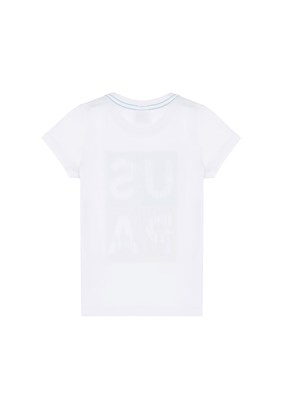 U.S. Polo Assn Beyaz Erkek Çocuk Regular T-Shirt