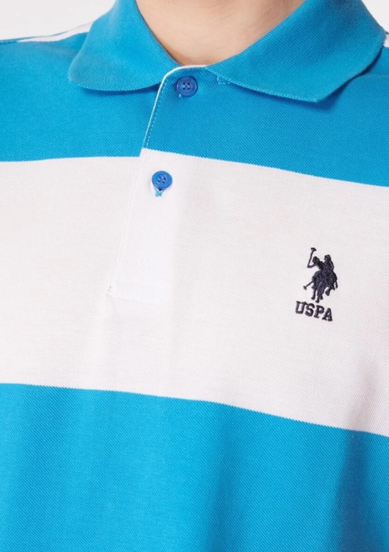 U.S. Polo Assn Mavi Erkek Regular T-Shirt