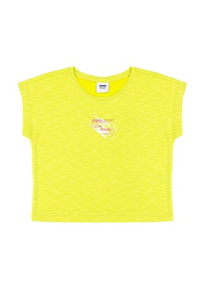 US POLO ASSN Yeşil Kız Çocuk A-Form Fit T-Shirt