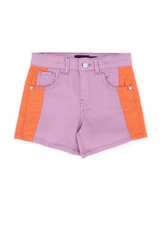 US POLO ASSN Pembe Kız Çocuk Kapri Şort