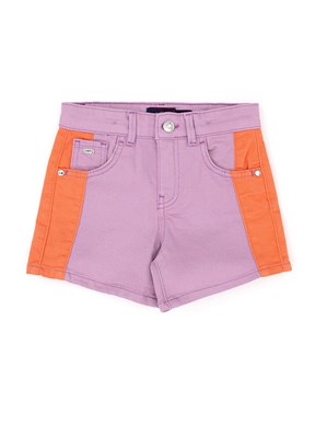 US POLO ASSN Pembe Kız Çocuk Kapri Şort