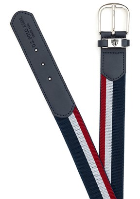 U.S. Polo Assn Lacivert Erkek Çocuk Standart Kemer