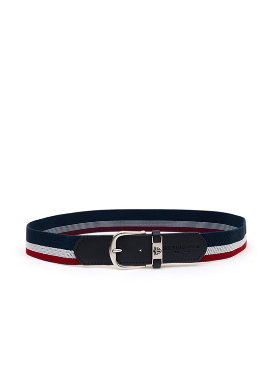 U.S. Polo Assn Lacivert Erkek Çocuk Standart Kemer